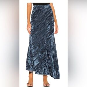 Free People Noa Velvet Slip Skirt